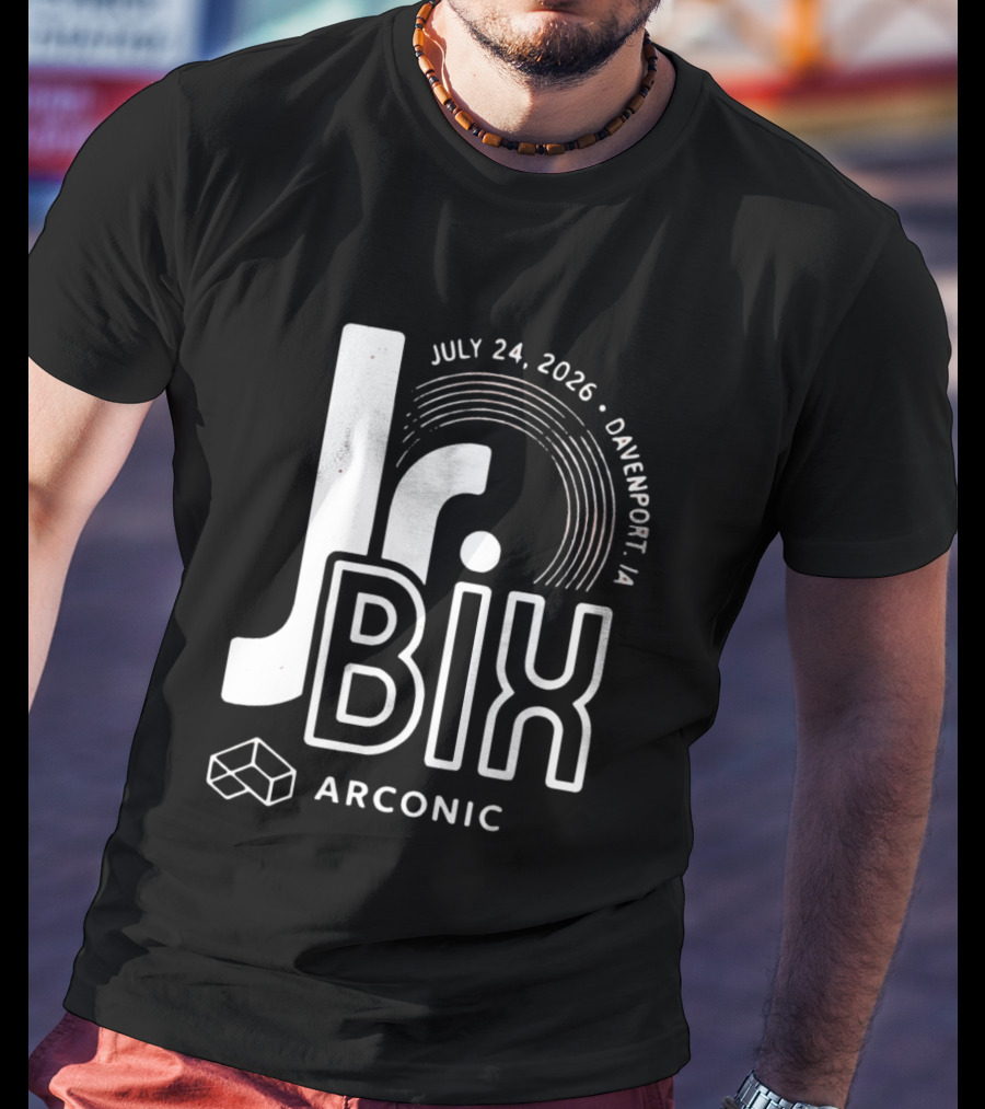 Arconic Jr Bix Event July 24 2026 Davenport IA T-Shirt