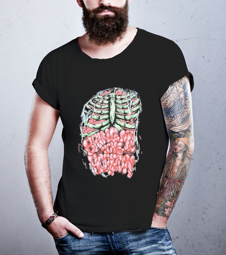Bring Me The Horizon BMTH Ribcage Skeleton 2026 T-Shirt