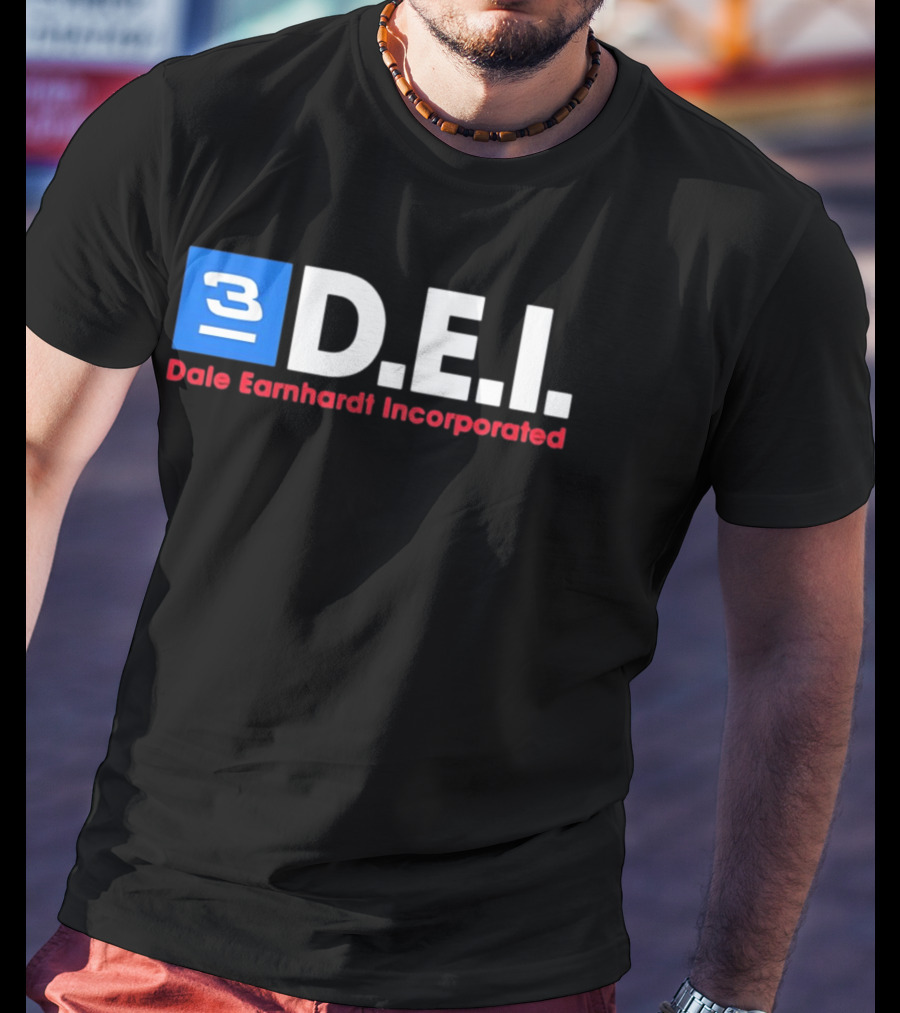 Dale Earnhardt Incorporated DEI 3 Racing Number T-Shirt