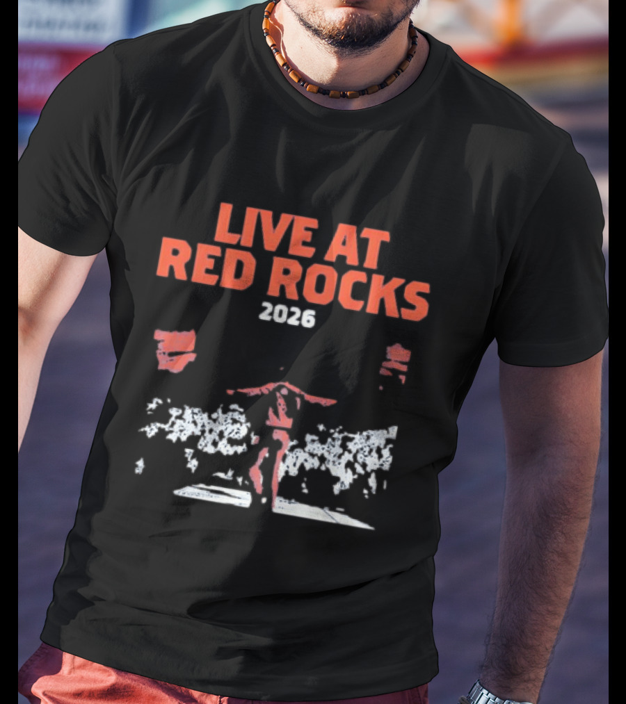 Live At Red Rocks 2026 Concert Performer Music Event T-Shirt