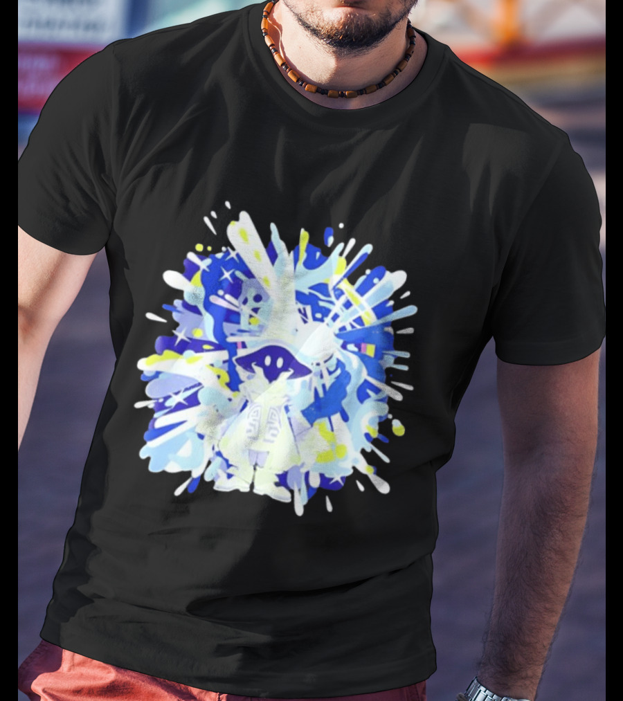 Vivi Ornitier Final Fantasy Black Mage Magic Stars Explosion T-Shirt