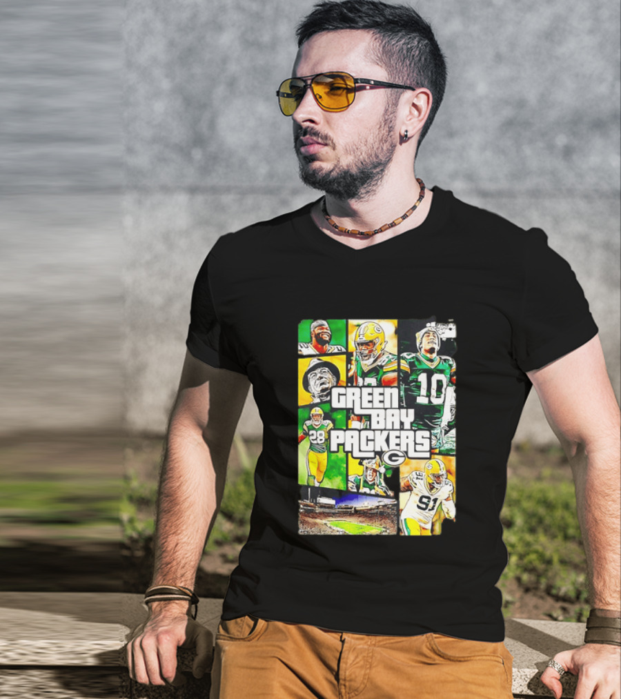 Green Bay Packers Football NFL Team Fan Merchandise T-Shirt