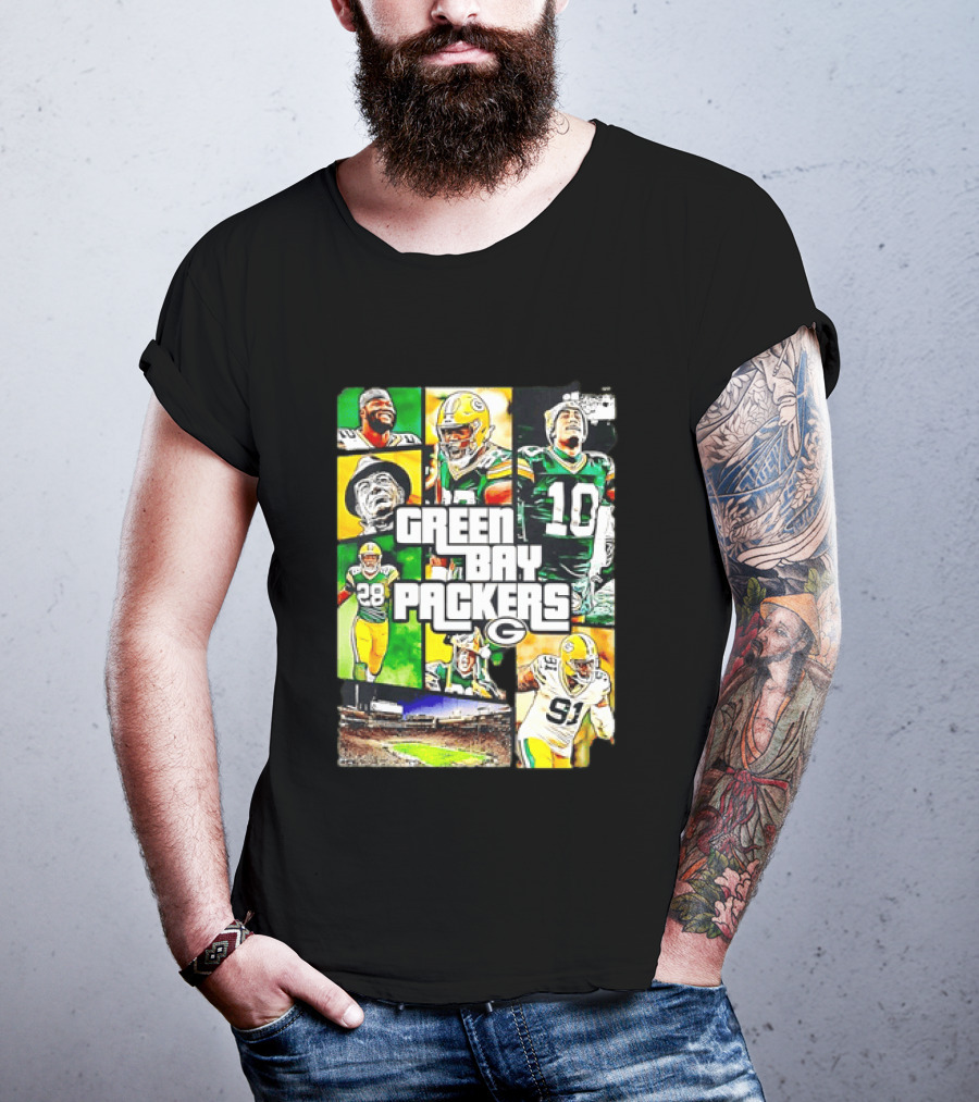 Green Bay Packers Football NFL Team Fan Merchandise T-Shirt