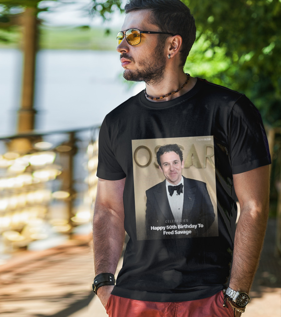 Happy 50th Birthday To Fred Savage CinemaBlend Celebrities T-Shirt