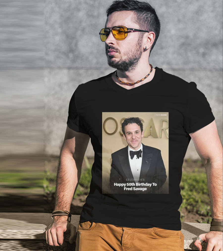 Happy 50th Birthday To Fred Savage CinemaBlend Celebrities T-Shirt