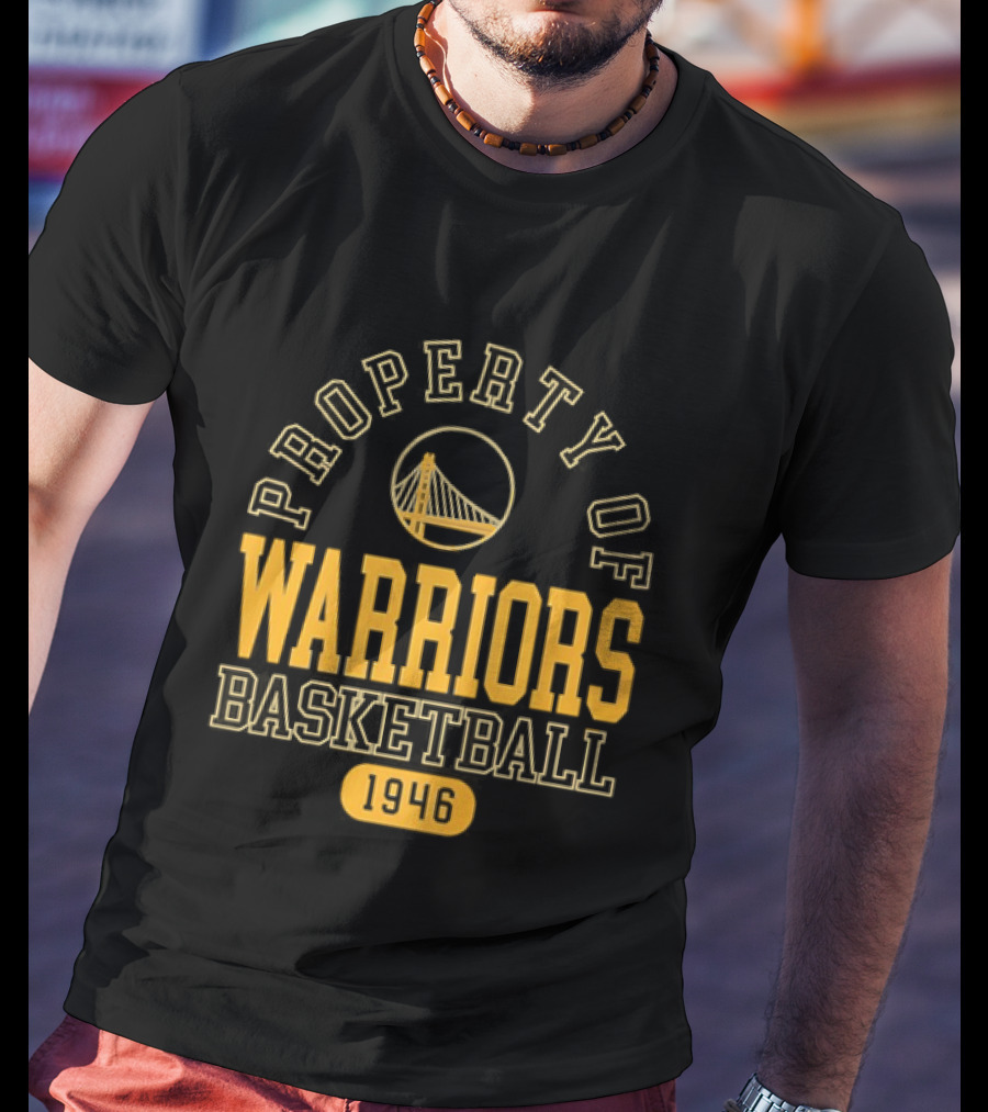 Property Of Warriors Basketball 1946 Golden State Iconic Team Heritage T-Shirt