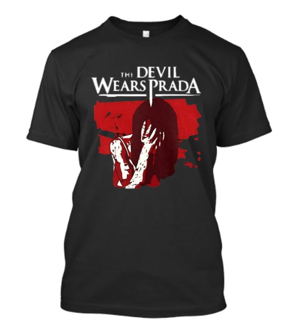 The Devil Wears Prada Crying Girl Red T-Shirt