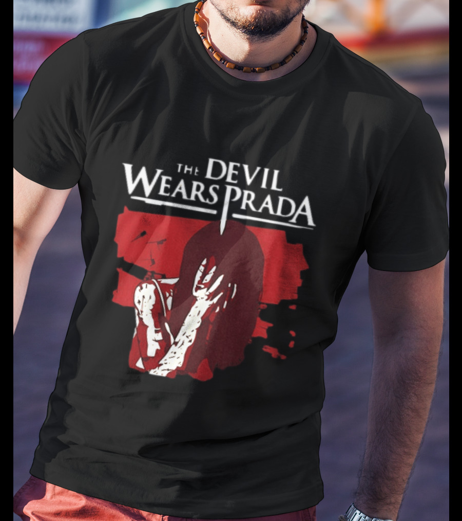 The Devil Wears Prada Crying Girl Red T-Shirt