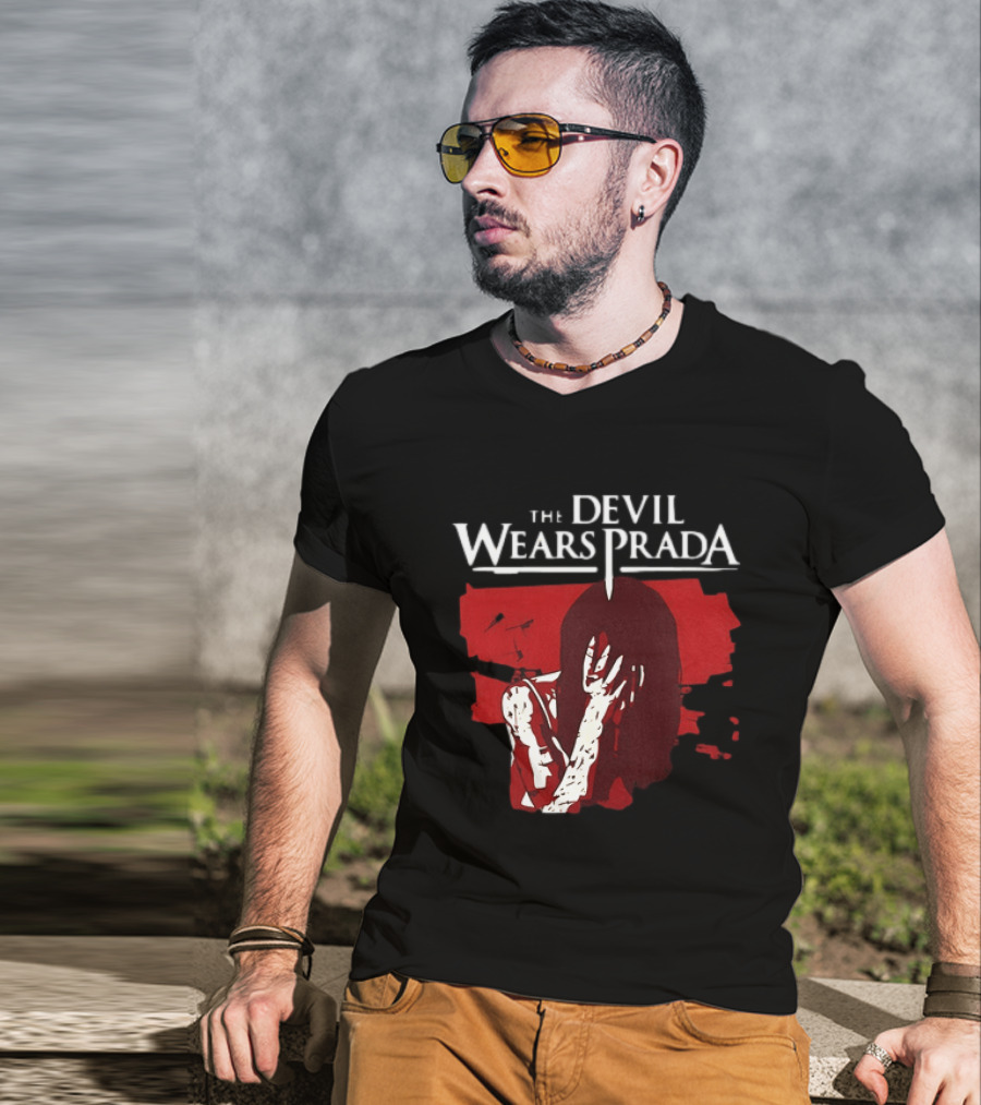 The Devil Wears Prada Crying Girl Red T-Shirt