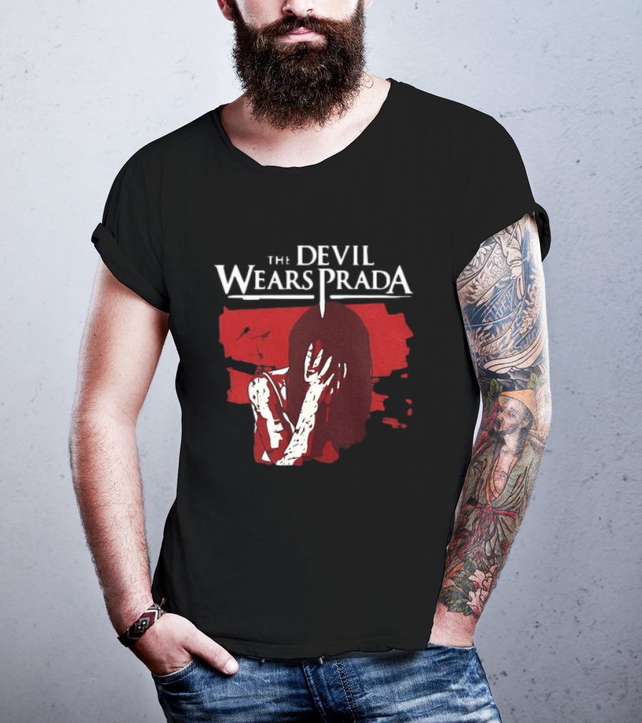 The Devil Wears Prada Crying Girl Red T-Shirt