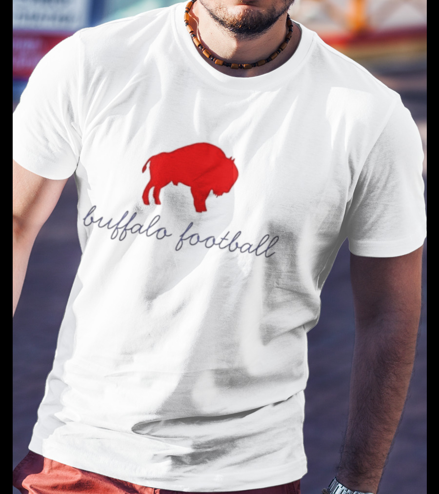 Buffalo Football Red Buffalo T-Shirt