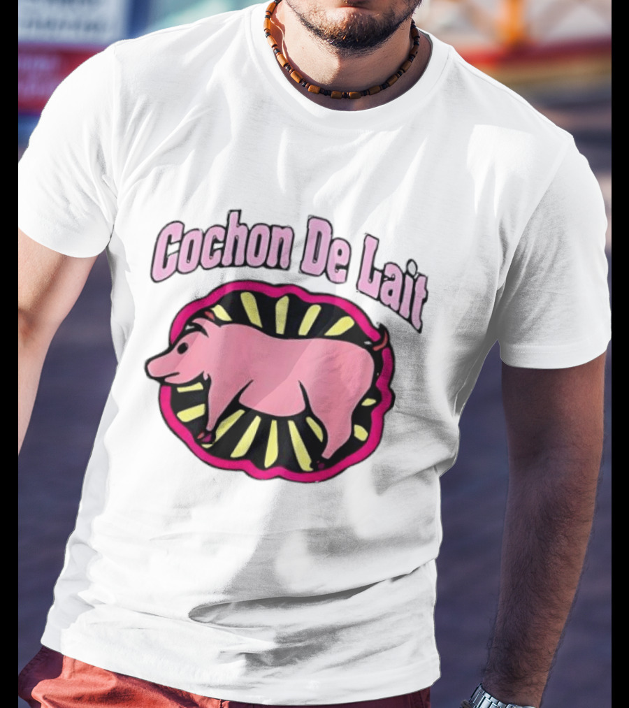 Cochon De Lait Pig Meat Culinary Food Festival Barbecue BBQ T-Shirt