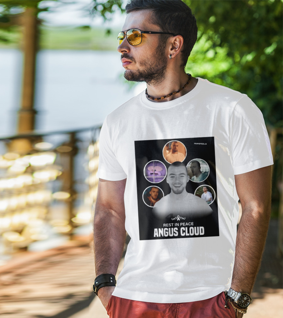 Angus Cloud Memorial Tribute AnimeFeels Rest In Peace T-Shirt