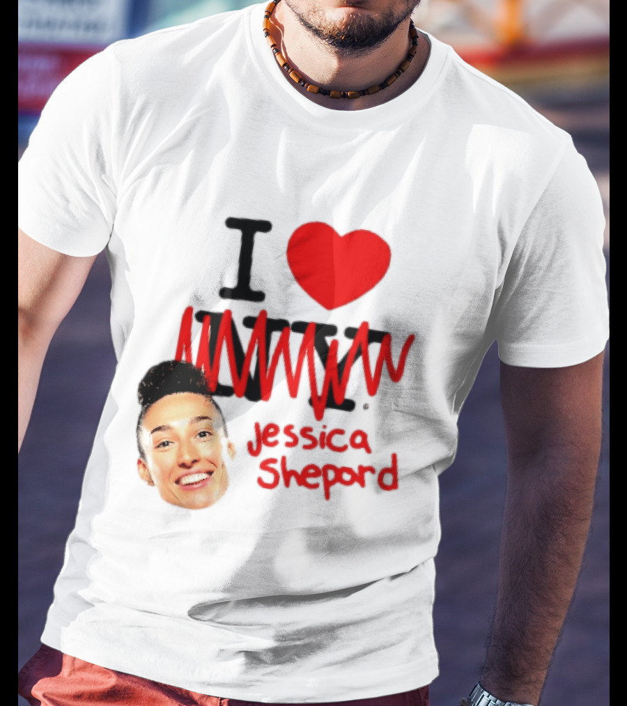 I Love NY Jessica Shepard Heartbeat T-Shirt