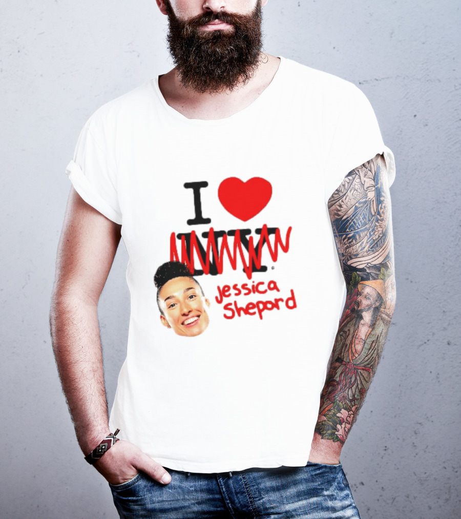 I Love NY Jessica Shepard Heartbeat T-Shirt