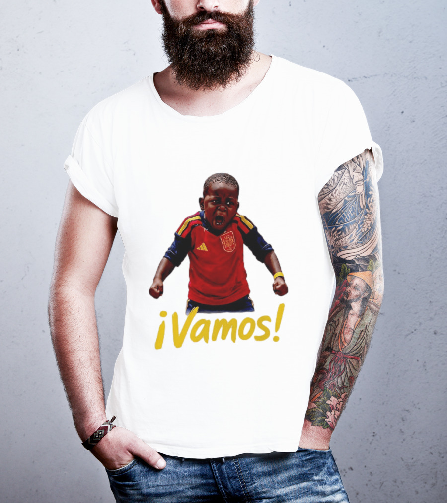 ¡Vamos! Lamine Yamal Spain Football Meme Spain Team Spirit T-Shirt