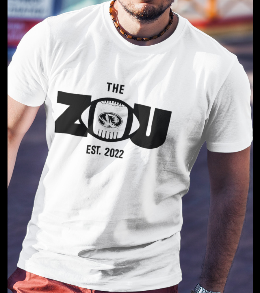 Missouri Tigers The Zou Football Est 2022 T-Shirt
