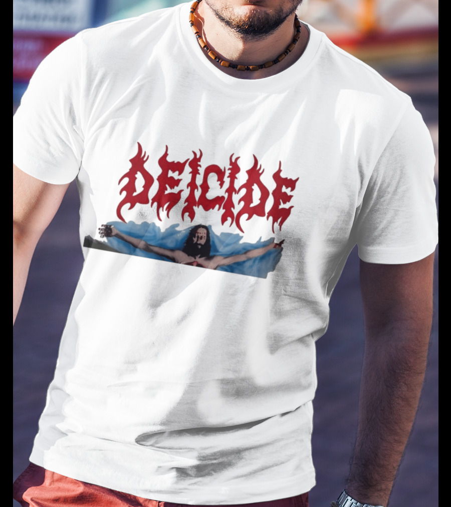 Deicide Once Upon The Cross Album Cover T-Shirt