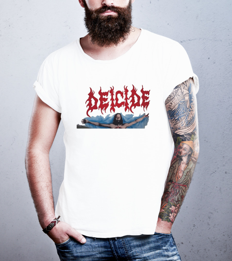 Deicide Once Upon The Cross Album Cover T-Shirt