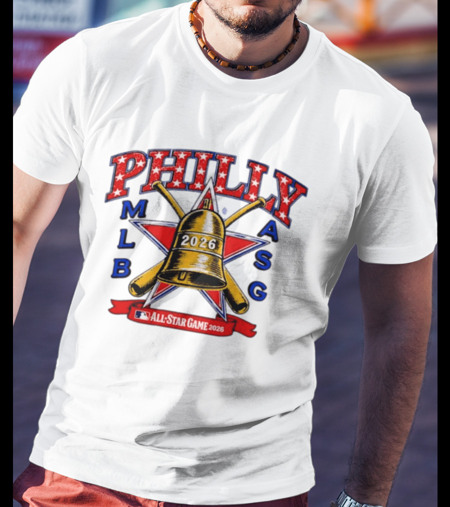 Philly MLB ASG All Star Game 2026 Liberty Bell Philadelphia T-Shirt