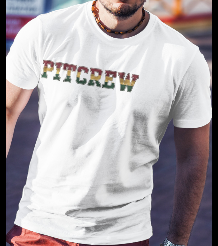PITCREW Signed Distressed Vintage Racing T-Shirt