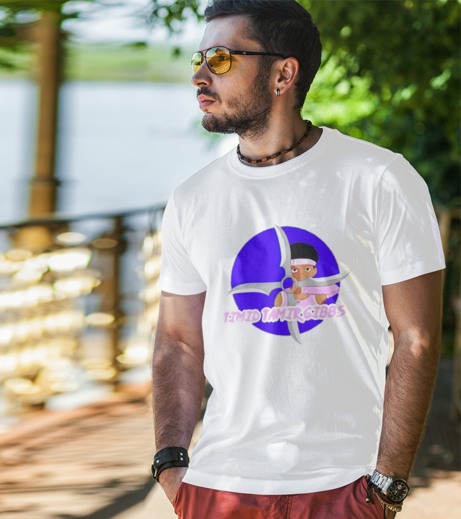 Timid Tamir Gibbs Windmill Shuriken Ninja T-Shirt