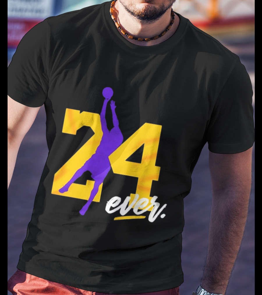 Kobe Bryant Los Angeles Lakers 24 Ever Basketball Legend T-Shirt