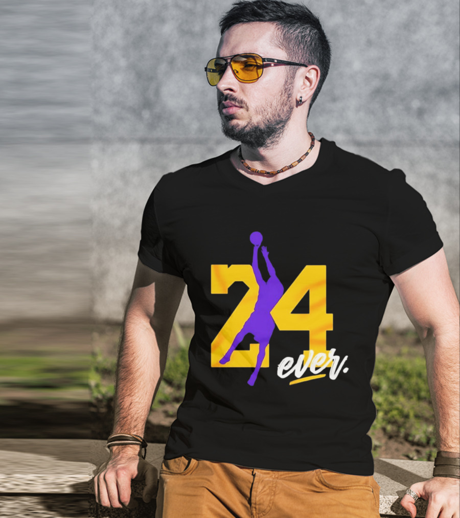 Kobe Bryant Los Angeles Lakers 24 Ever Basketball Legend T-Shirt