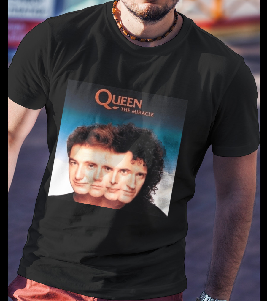 Queen The Miracle Album Cover Art May 1989 Release T-Shirt