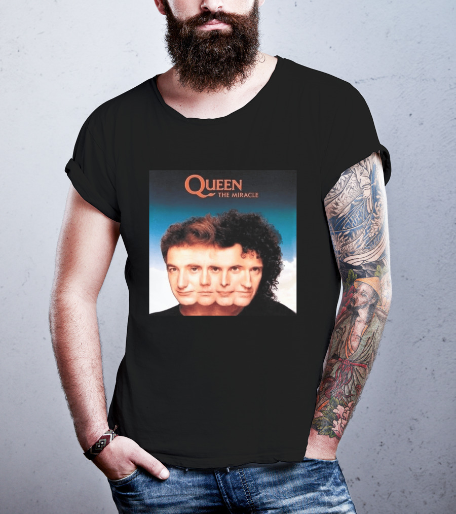 Queen The Miracle Album Cover Art May 1989 Release T-Shirt