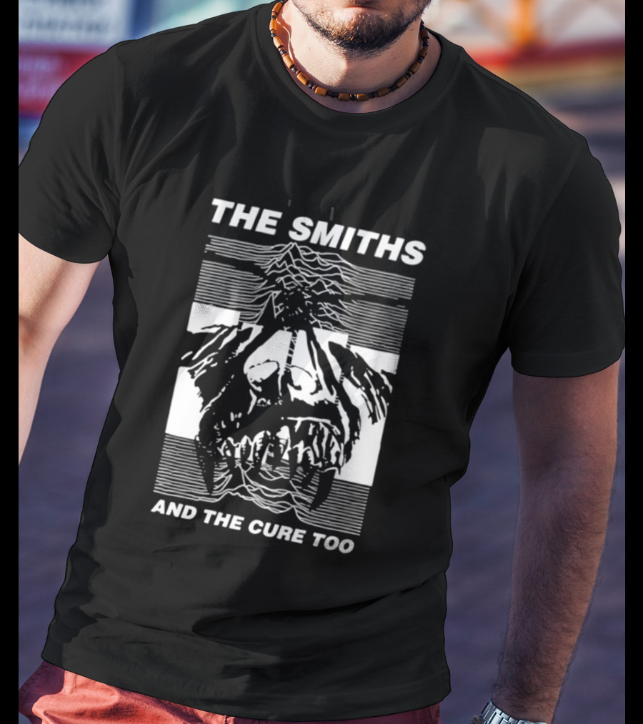 The Smiths And The Cure Too Joy Division Wave Mountain T-Shirt