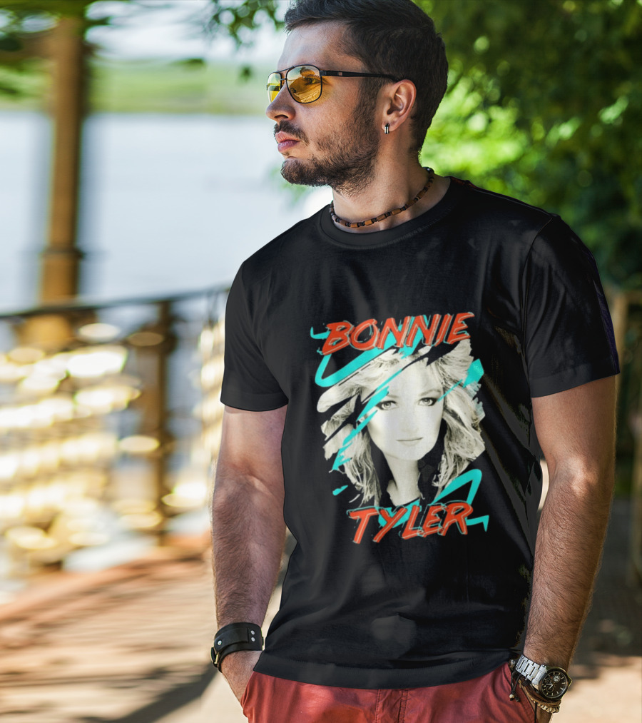 Bonnie Tyler 80s Pop Music Star T-Shirt