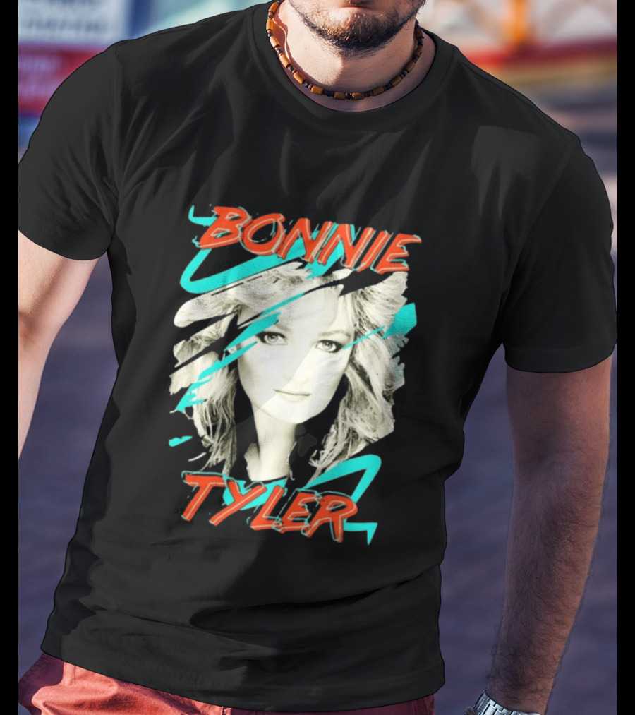 Bonnie Tyler 80s Pop Music Star T-Shirt