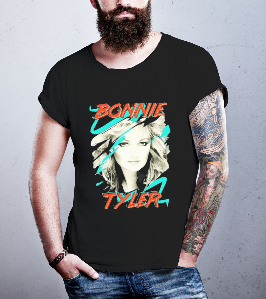 Bonnie Tyler 80s Pop Music Star T-Shirt