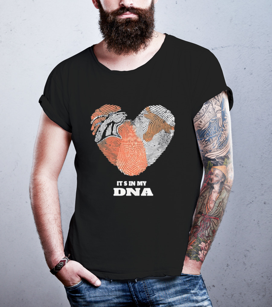 Fingerprint Heart It's In My DNA T-Shirt