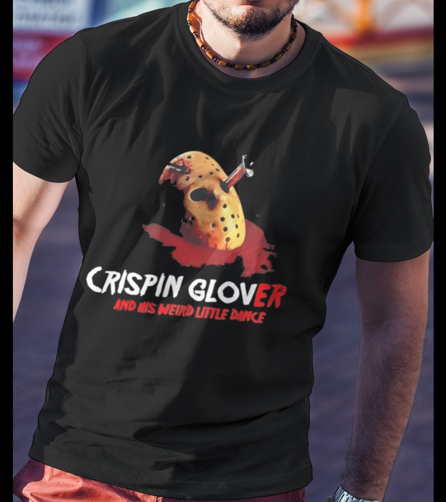 Crispin Glover Jason Mask Friday The 13th And His Weird Little Dance T-Shirt