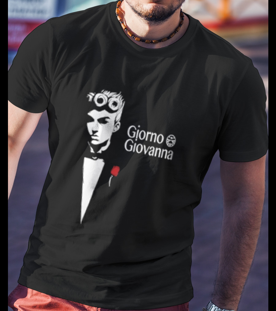 JoJo's Bizarre Adventure Giorno Giovanna Godfather T-Shirt