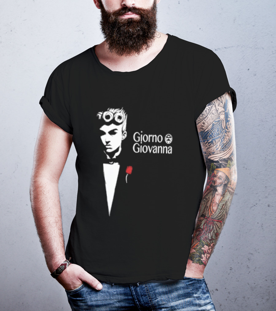 JoJo's Bizarre Adventure Giorno Giovanna Godfather T-Shirt