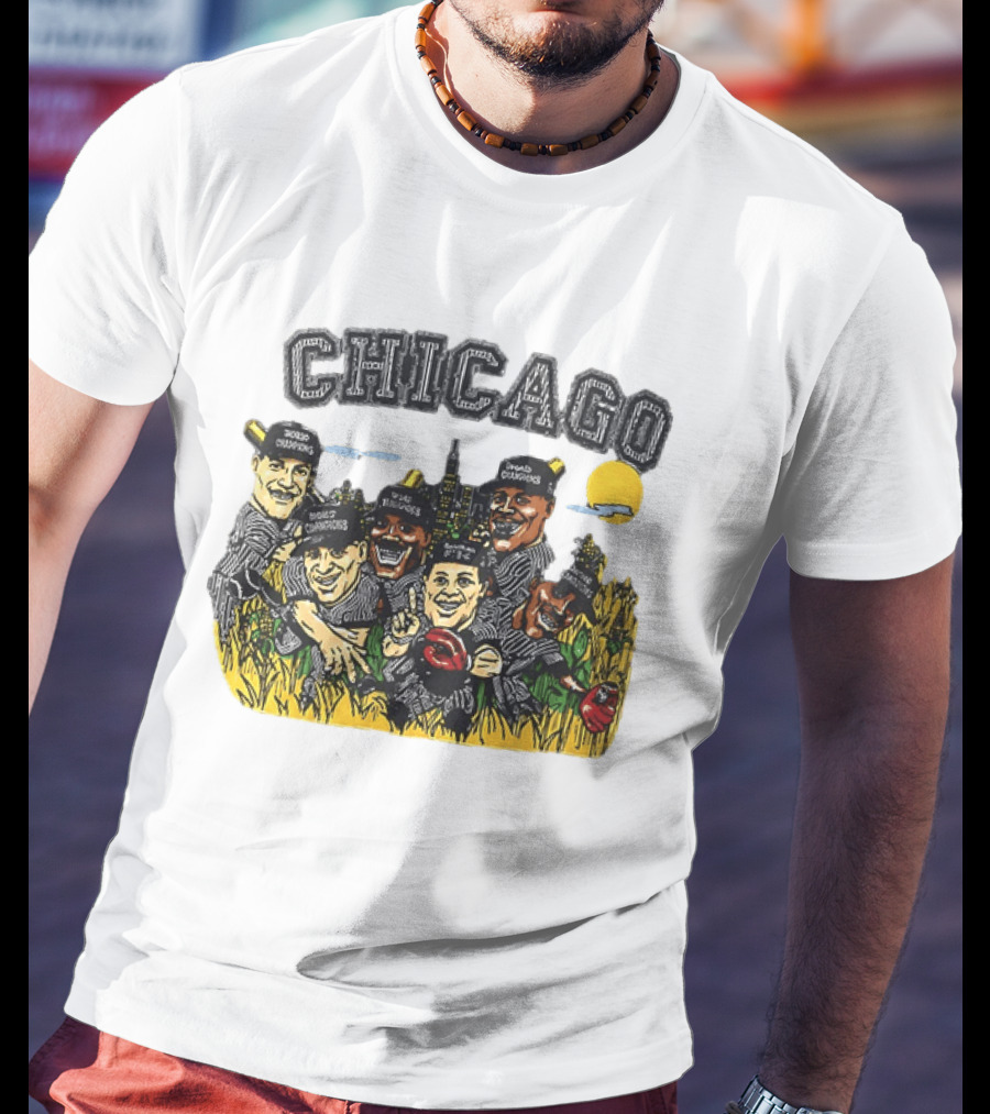 Chicago White Sox 1993 World Champions Fielding New Dreams T-Shirt