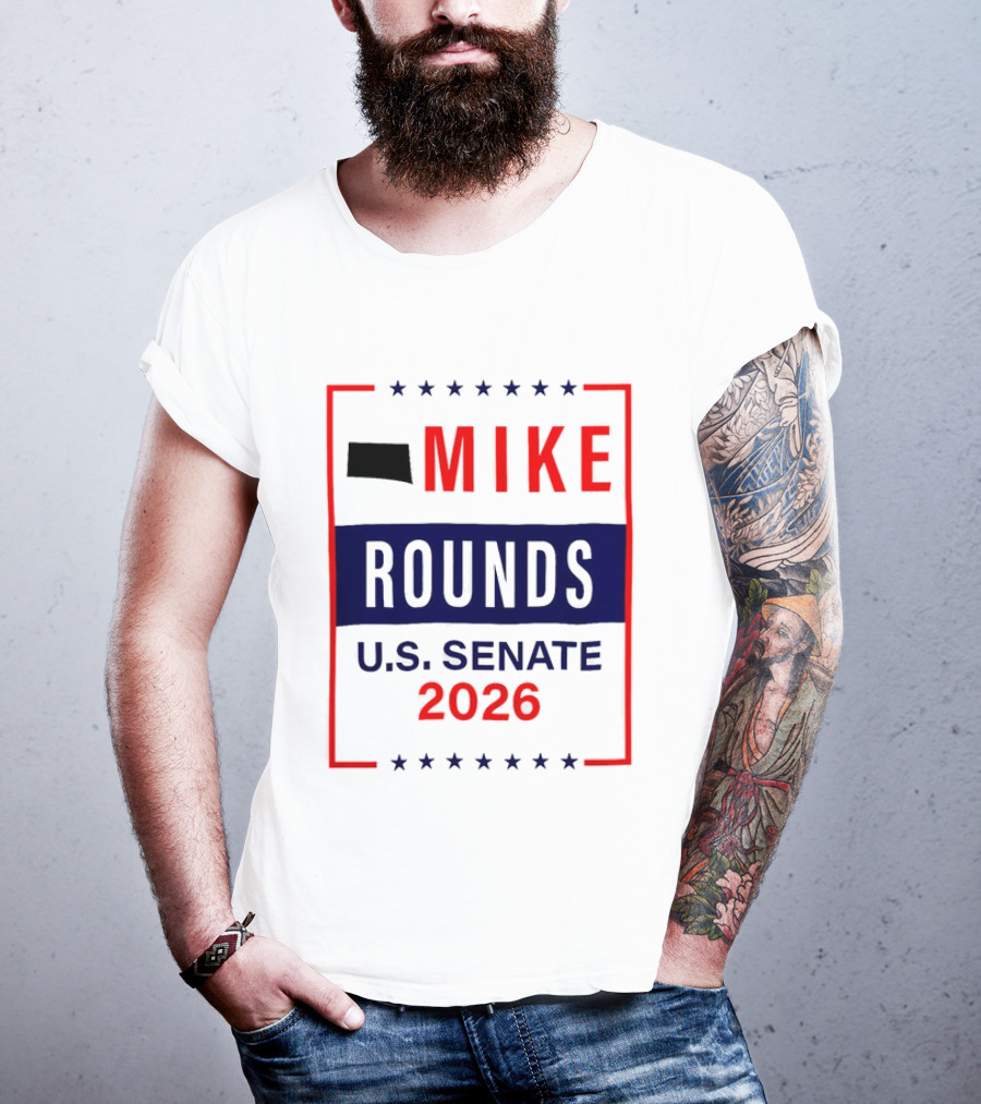 Mike Rounds U.s. Senate 2026 Campaign South Dakota T-Shirt