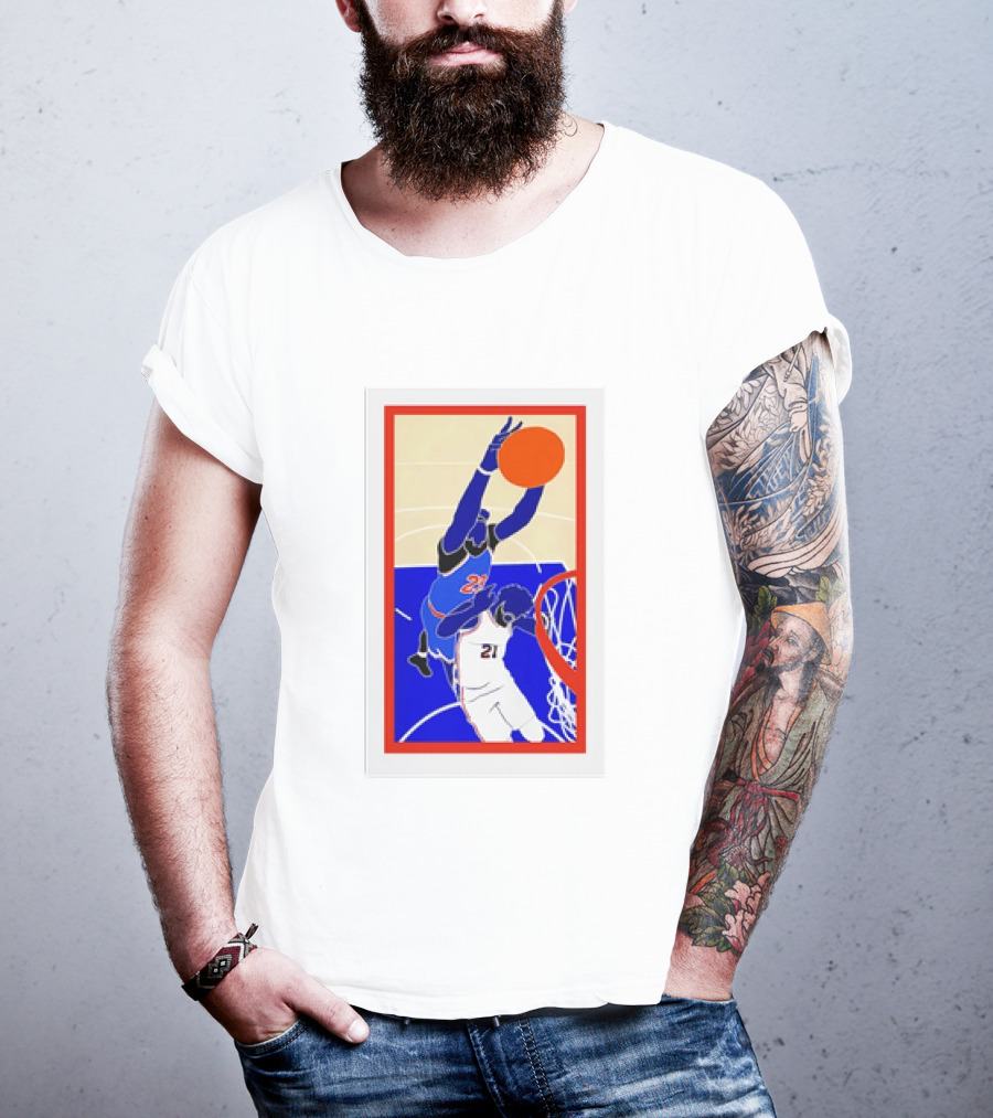 Hang It In The Louvre 2026 OG New York Knicks Dunk T-Shirt