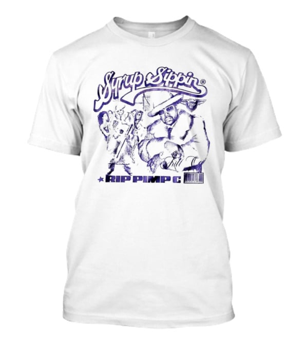Pimp C Syrup Sippin RIP Pimp C Frill Co Trill Origin Legends T-Shirt