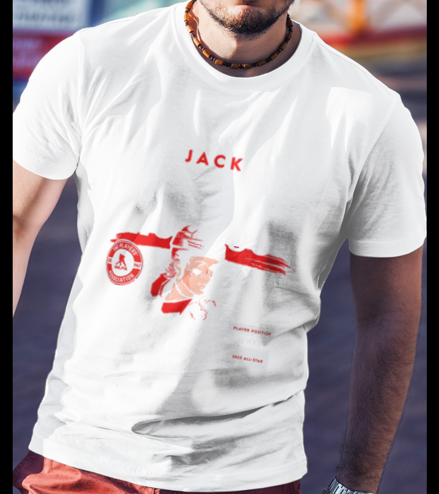 Jack Hughes New Jersey Devils Player 86 NHLPA Spotlight 2023 All Star T-Shirt