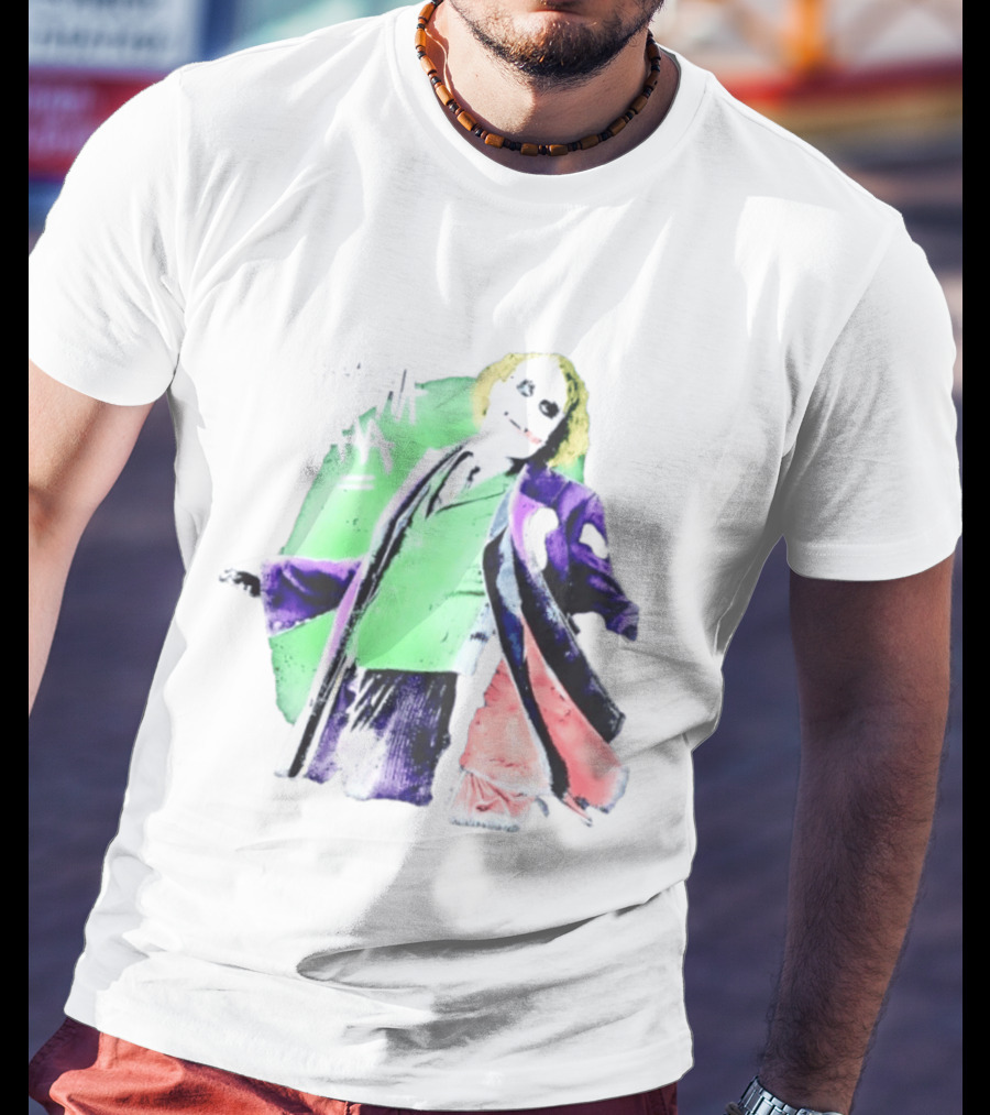 Joker The Dark Knight Ha Ha Ha Iconic Villain Laugh T-Shirt