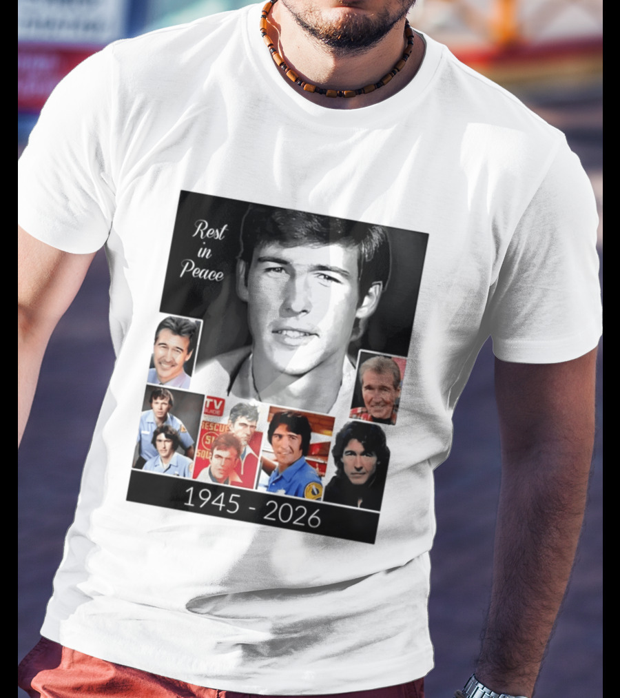Rest In Peace Randolph Mantooth 1945 2026 Rescue Squad Tribute Images T-Shirt