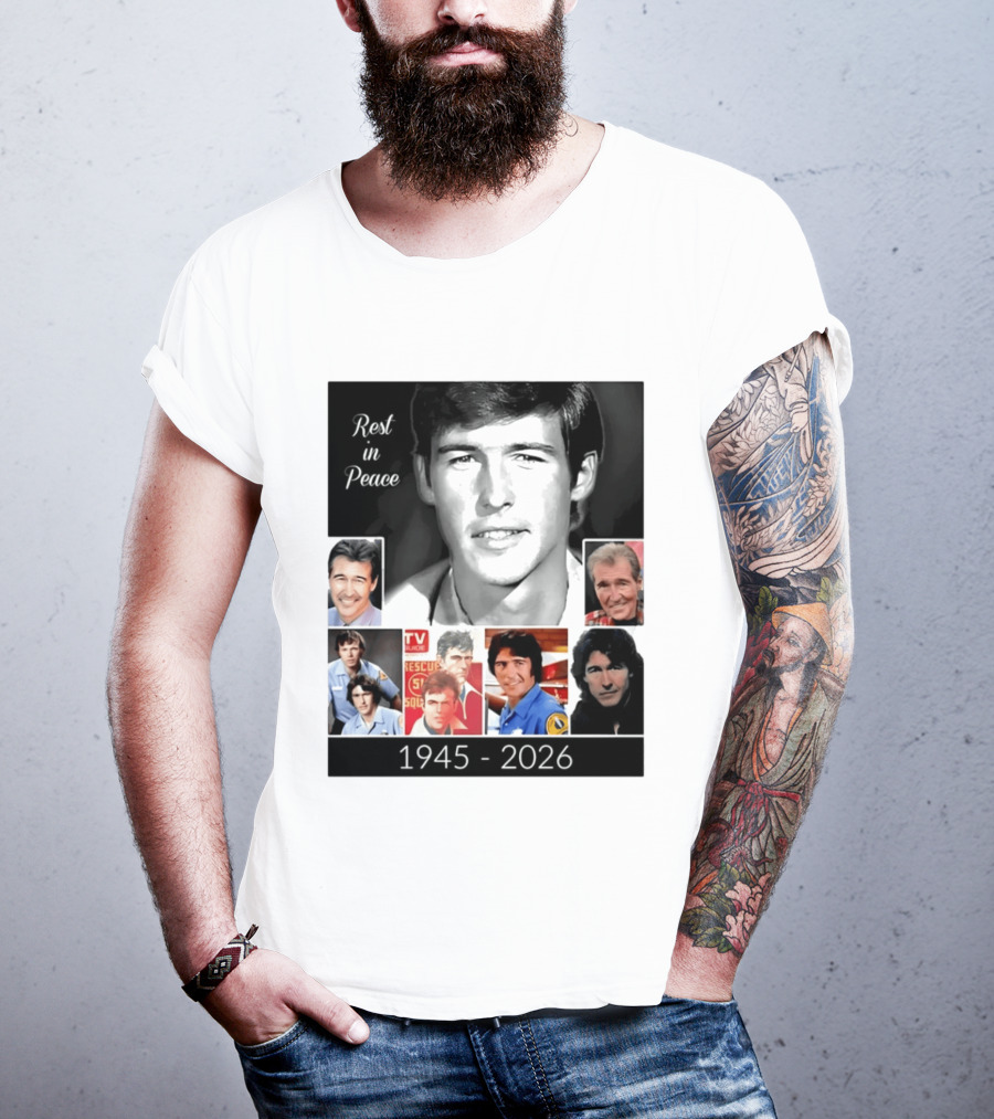 Rest In Peace Randolph Mantooth 1945 2026 Rescue Squad Tribute Images T-Shirt