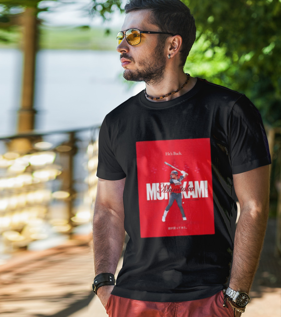He's Back 2026 American League All Star Munetaka Murakami T-Shirt