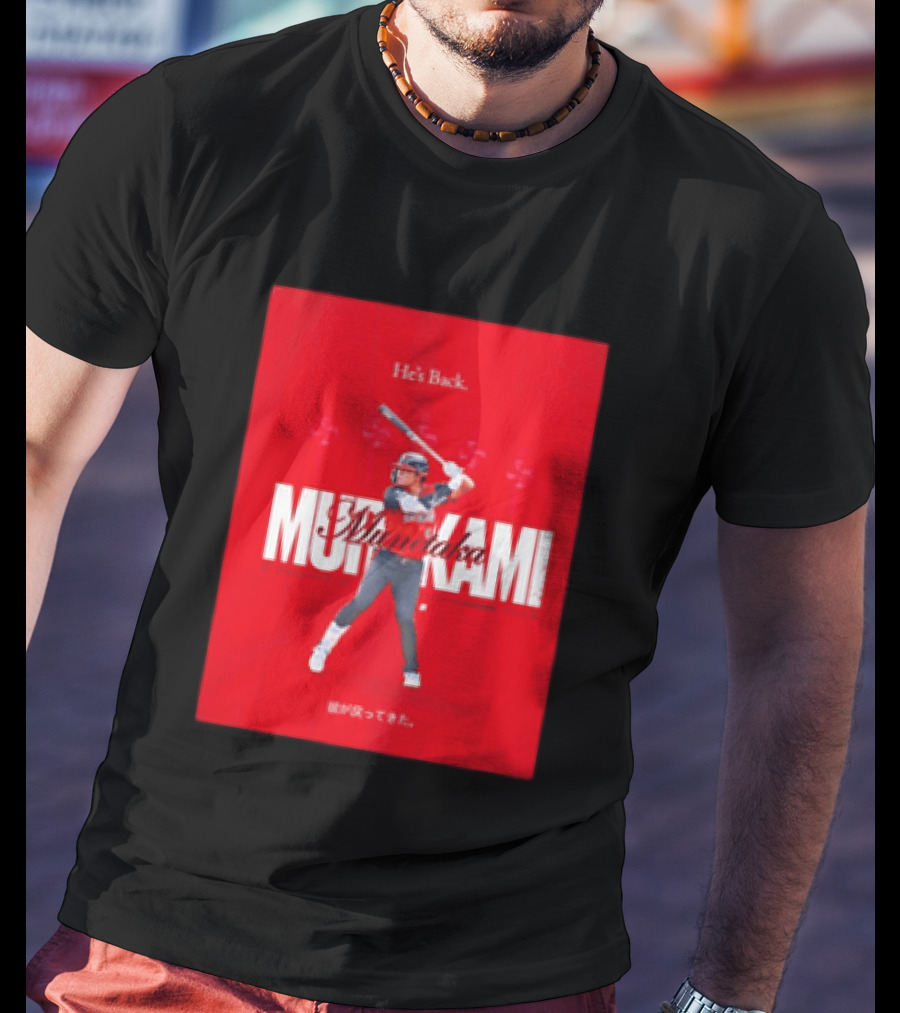 He's Back 2026 American League All Star Munetaka Murakami T-Shirt