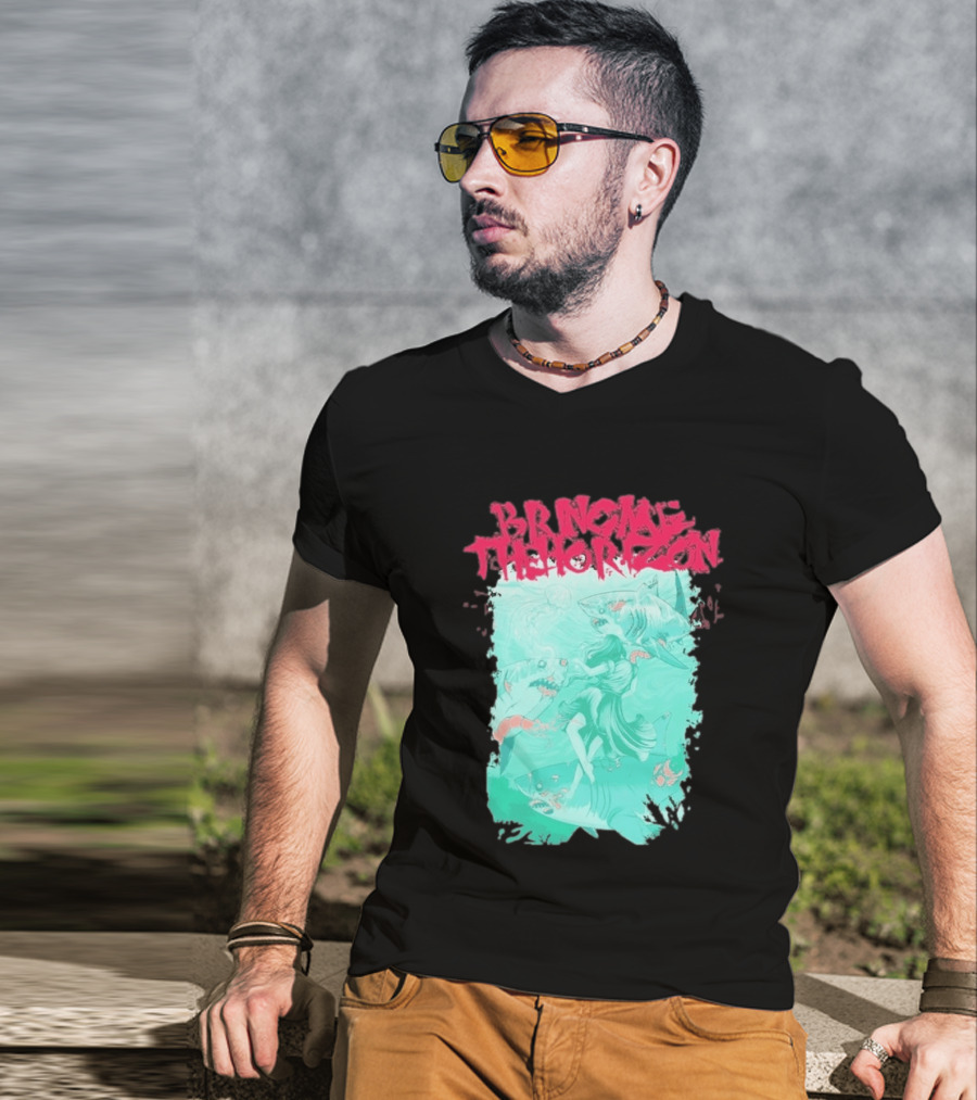 Bring Me The Horizon Shark Attack Artwork 2026 T-Shirt