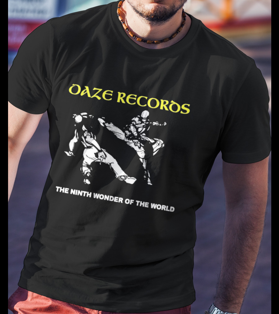 Daze Records Ninth Wonder Of The World Martial Arts Action T-Shirt